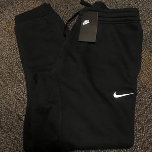 Nike black joggers